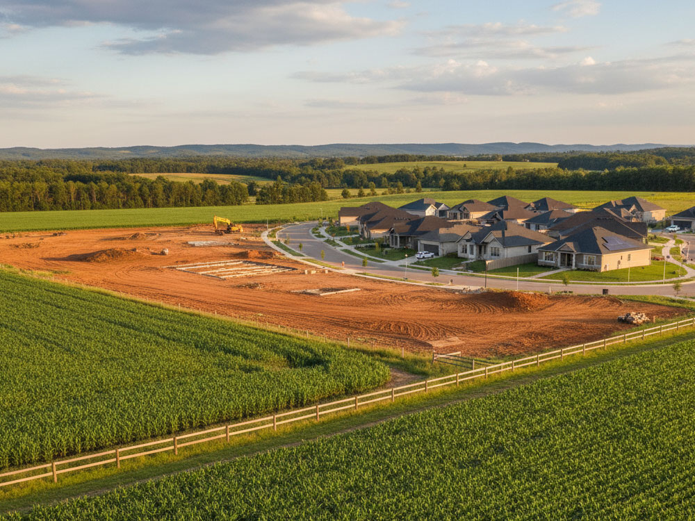 Change of Use from Agricultural Land to Residential