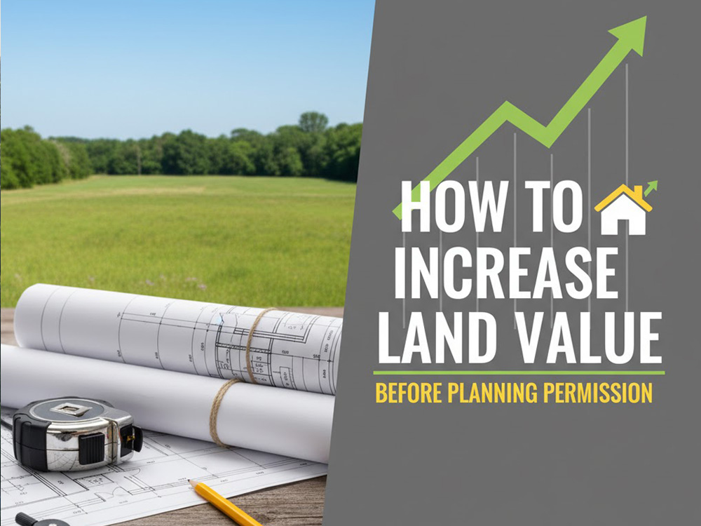how to increase land value before planning permission